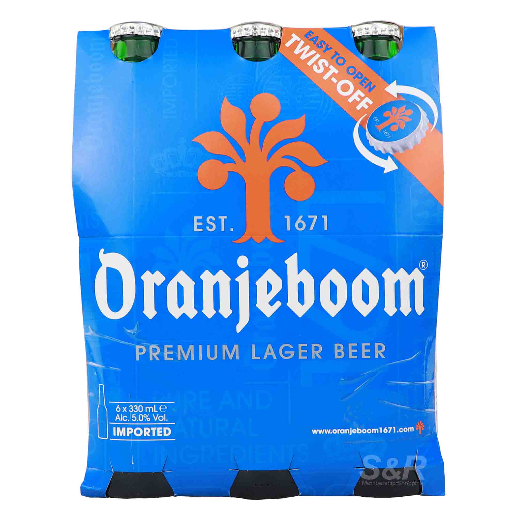 Oranjeboom Premium Lager 6 bottles